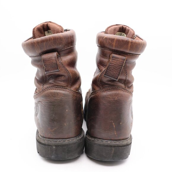 Georgia Boot Heritage 8 Logger G8041 Soft Toe Men\'s Size 13 W Brown Leather Boot main image 4